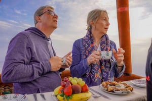 Marrakech: globo aerostático VIP de lujo y delicias gourmet