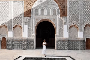 Medina-tour in Marrakesh: Bahiapaleis, Ben Joesoef en soeks