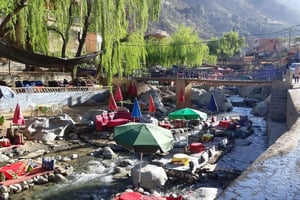 Marrakech: Ourika valley & tour from Marrakech & waterfalls