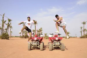 Marrakech: Palmeraie Guided Quad Tour mit Teepause