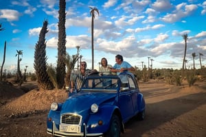 Marrakesh: privé Citroën 2CV-tour met chauffeur