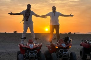 Marrakech: quad-seikkailu palmeriaavikon dyyneillä