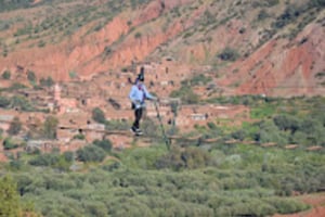 Marrakech: Marrakec: Zip-Line Atlas-vuorilla & Berberikylissä