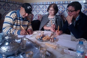 Marrakech: Clase de caligrafía árabe