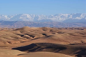 Solnedgång & kamelridning och lyxmiddag med eldshow