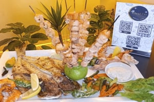 Marrakesh: Marokkansk lunsj på restauranten Chouf L'Or