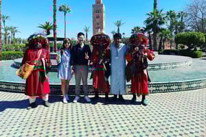 Marrakech: Privé wandeltour van een halve dag met gids