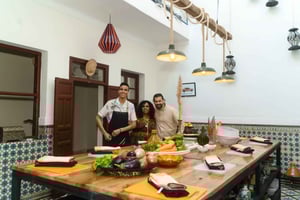 Clase de cocina marroquí con un chef local en Marrakech