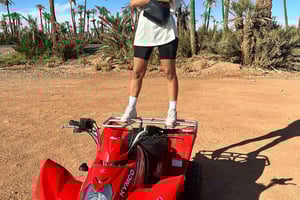 パルメライ・マラケシュ ラクダ乗り＆クワッドバイク体験パッケージ