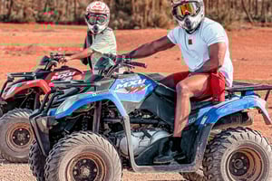 Sunset quad bike i Marrakech