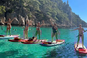 Cassis : Calanques National Park Standup Paddleboarding Tour