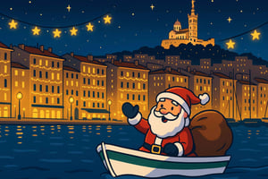 Marseille: Special Christmas Boat Ride in the Old Port