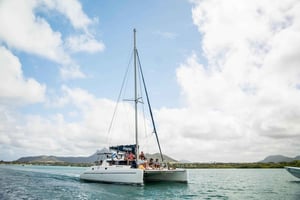 Catamaran Trip to Ile aux Cerfs with BBQ Lunch