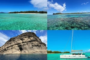 Mauritius: 3 Northern Islands Catamaran Cruise with BBQ
