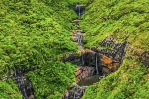 Mauritius: Full Canyon Tamarind Falls 5-timers vandretur