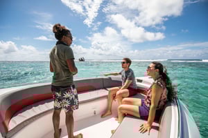 Mauricio: Tour privado de medio día en lancha rápida desde Blue Bay