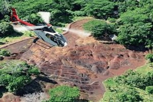 Mauritius: Naturskön helikopterflygning med hotelltransfer