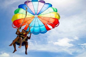 Mauritius: Vattensportsäventyrsdag med lunch och upphämtning