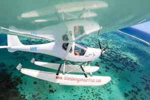 Excursión privada en hidroavión con vistas panorámicas de Mauricio