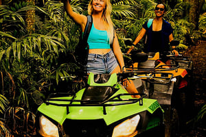 Sur de Mauricio Quadbike y snorkel Blue Bay