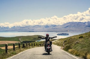 Erkundung der Südinsel Neuseelands mit dem Motorrad