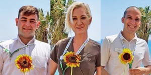 Een beetje zonneschijn verspreiden