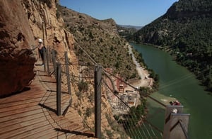 Senderismo en El Caminito del Rey