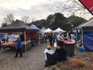 Rotary Market w Parku Kuirau