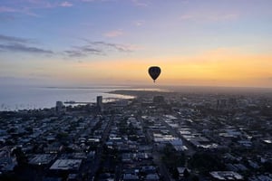 Voo de balão de ar quente em Geelong