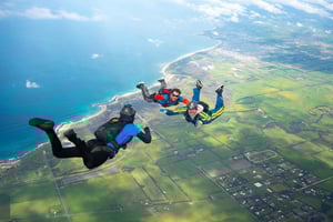 From Melbourne: Tandem Skydive over Great Ocean Road