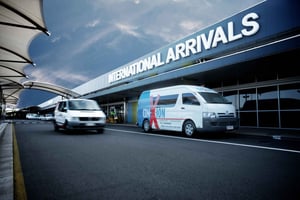 Flughafen Melbourne (Tullamarine): Gemeinsamer Transfer nach Melbourne