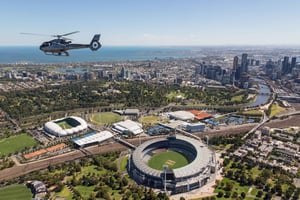 Melbourne: City Helicopter Tour com até 5 passageiros