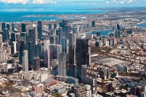 Melbourne: Giro privato della città e della baia in elicottero