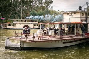 Melbourne: Murray River Paddle Steamer, Wildlife & Silo Art