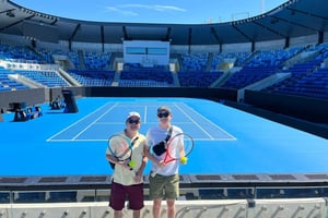 Esperienza sportiva al Melbourne Park Tennis