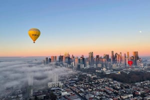 Melbourne: Flygning med varmluftsballong