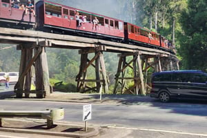 Private Tour von Melbourne nach Puffing Billy und ins Yarra Valley