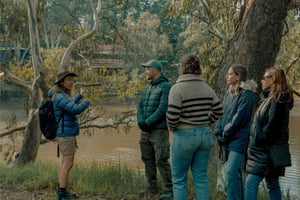Melbourne-rundtur: Promenad längs Yarra och lunch på det historiska båthuset