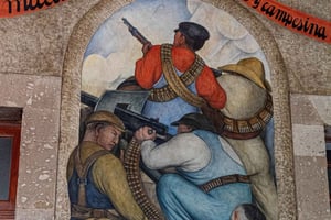 Diego Rivera en el Museo Vivo del Muralismo