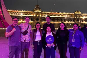 Mexico City at Night Walking tour with optional Torre Latino