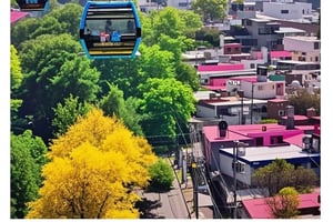 Ciudad de México: tour en teleférico,calle de los músicos norteños y taco.