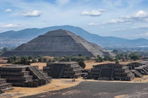 Mexico City: Check out the Pyramids of Teotihuacan and the Basilica of Guadalupe