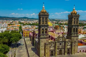 Mexico City: Discover Puebla, Cholula, and Tonantzintla on a city tour