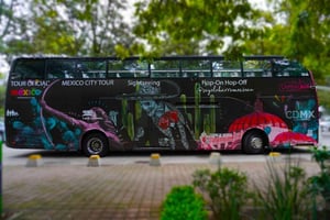 Mexico City: Hop-On Hop-Off Sightseeing Bus Tour