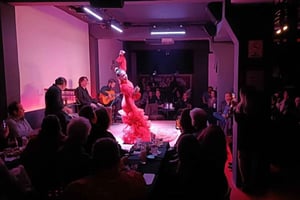 Mexico City: Flamenco Tablao Live Show & dinner