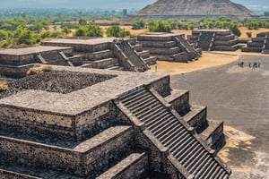 Teotihuacan and Basilica of Guadalupe with mezcal