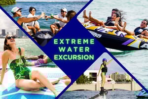 Escursione in acqua - Flyboard + Tubing + Tour in barca