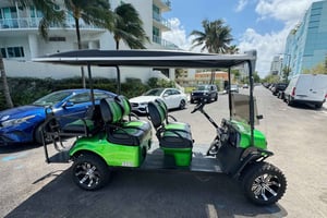 Leje af golfvogn Miami 6 timer
