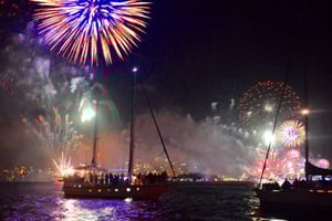 Miami: Rejs łodzią motorową z widokiem na fajerwerki z okazji 4 lipca