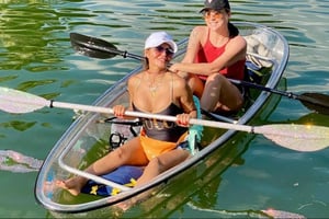 Miami Beach: Tur i gennemsigtig kajak eller LED Glow Kajak Experience